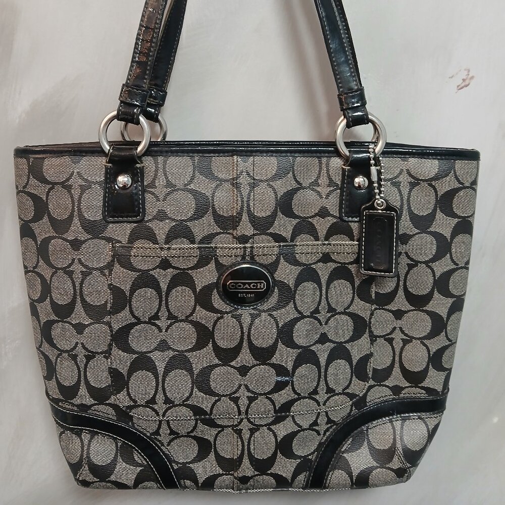Coach Monogram Tote - Picture 11 of 11